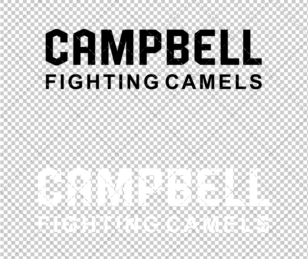 Campbell Fighting Camels Wordmark 2023 012, Svg, Dxf, Eps, Png - SvgShopArt