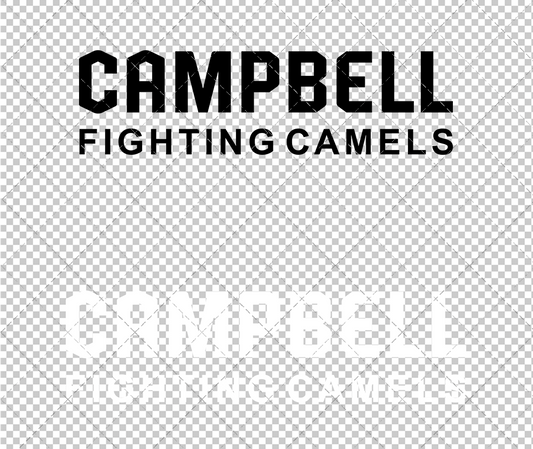 Campbell Fighting Camels Wordmark 2023 012, Svg, Dxf, Eps, Png - SvgShopArt