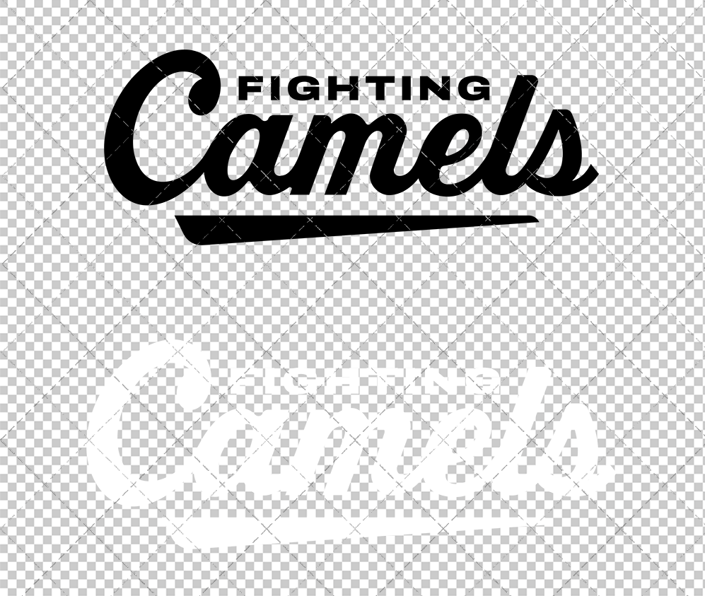 Campbell Fighting Camels Wordmark 2023 016, Svg, Dxf, Eps, Png - SvgShopArt
