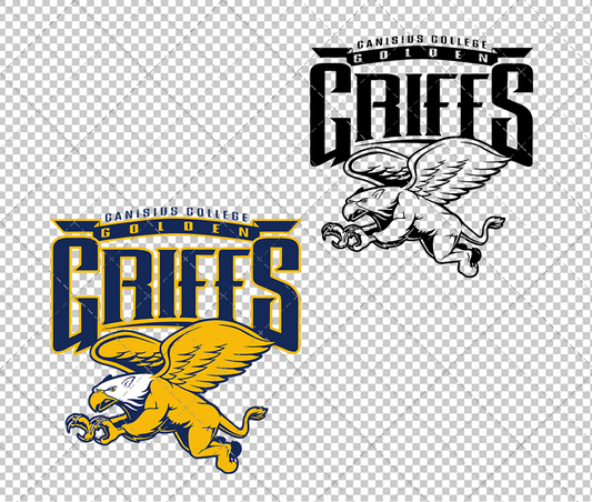 Canisius Golden Griffins 1998, Svg, Dxf, Eps, Png - SvgShopArt