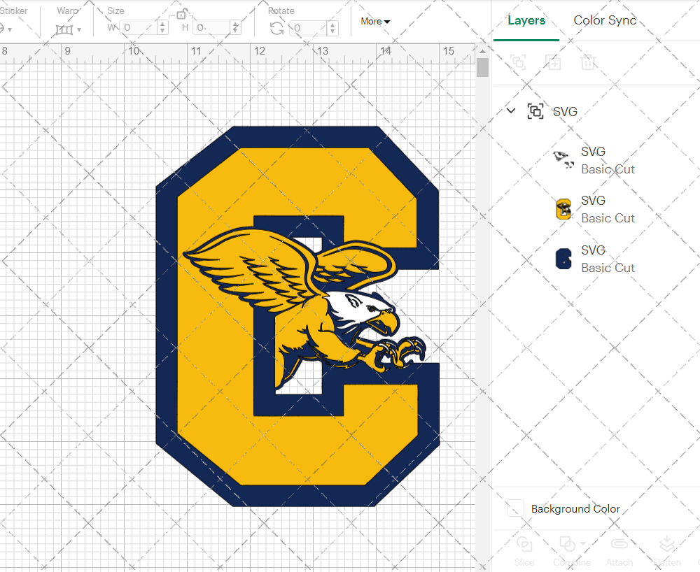 Canisius Golden Griffins Alternate 2006 002, Svg, Dxf, Eps, Png - SvgShopArt