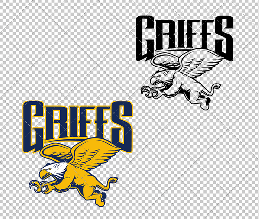 Canisius Golden Griffins Alternate 2006 003, Svg, Dxf, Eps, Png - SvgShopArt