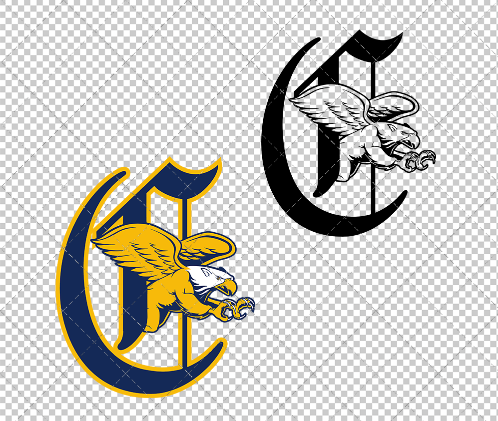 Canisius Golden Griffins Alternate 2006, Svg, Dxf, Eps, Png - SvgShopArt