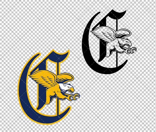 Canisius Golden Griffins Alternate 2006, Svg, Dxf, Eps, Png - SvgShopArt
