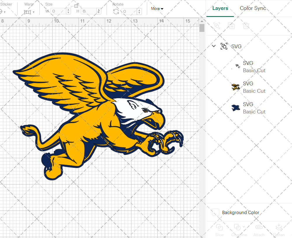 Canisius Golden Griffins Alternate 2018 002, Svg, Dxf, Eps, Png - SvgShopArt