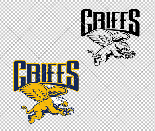 Canisius Golden Griffins Alternate 2018, Svg, Dxf, Eps, Png - SvgShopArt