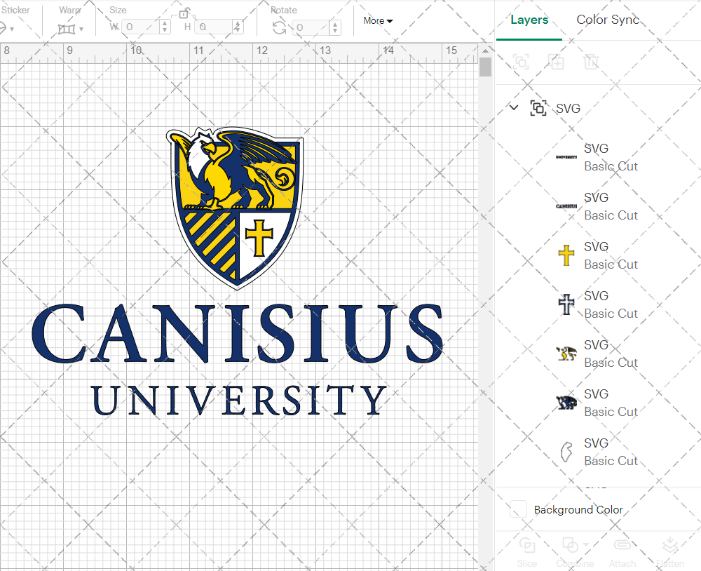 Canisius Golden Griffins Misc 2018, Svg, Dxf, Eps, Png - SvgShopArt