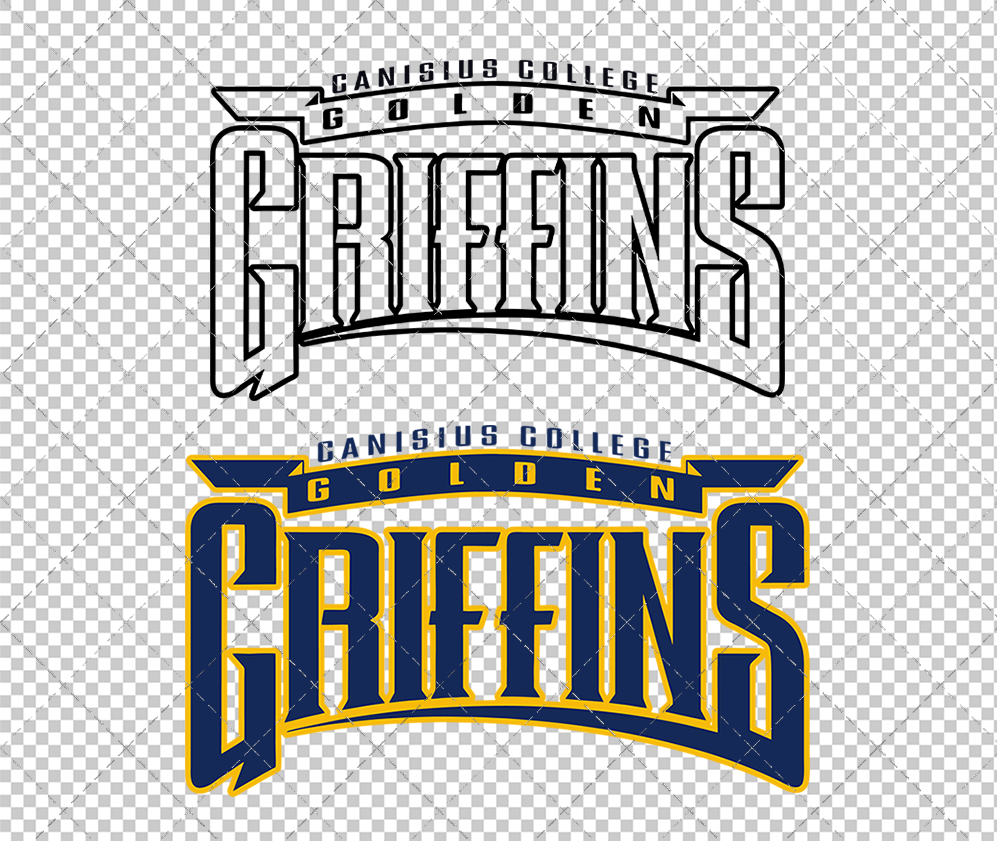 Canisius Golden Griffins Wordmark 2006, Svg, Dxf, Eps, Png - SvgShopArt