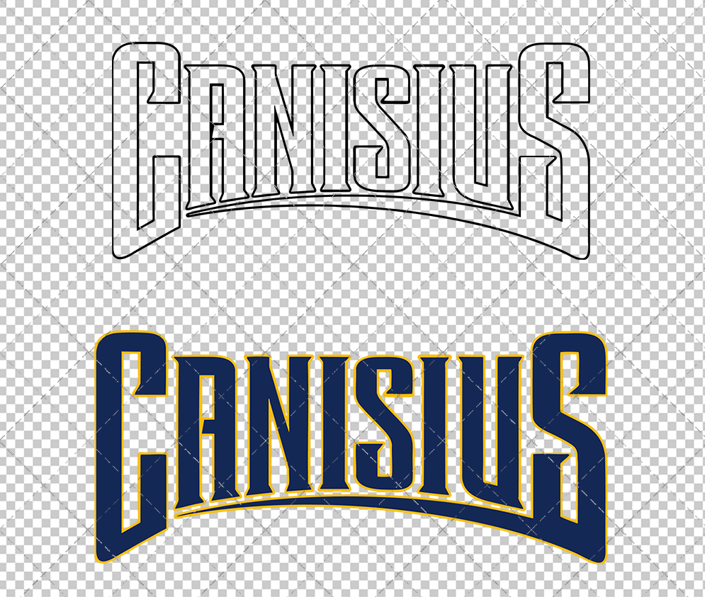 Canisius Golden Griffins Wordmark 2018, Svg, Dxf, Eps, Png - SvgShopArt
