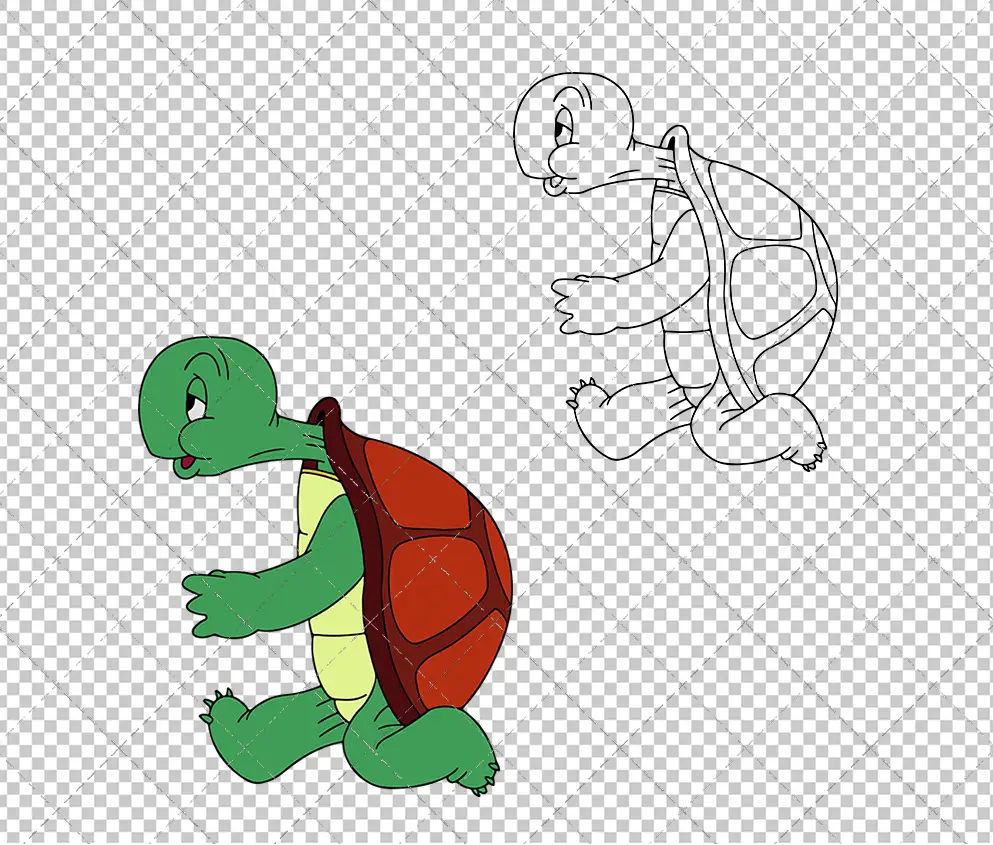 Cecil Turtle - Looney Tunes, Svg, Dxf, Eps, Png SvgShopArt