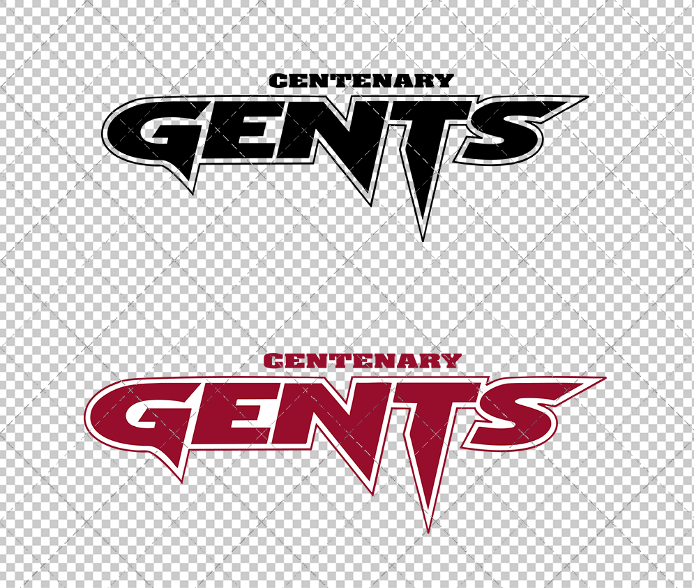 Centenary Gentlemen Wordmark 1985, Svg, Dxf, Eps, Png - SvgShopArt