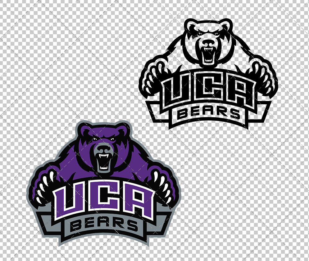 Central Arkansas Bears 2009, Svg, Dxf, Eps, Png - SvgShopArt