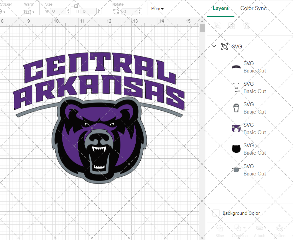Central Arkansas Bears 2017, Svg, Dxf, Eps, Png - SvgShopArt