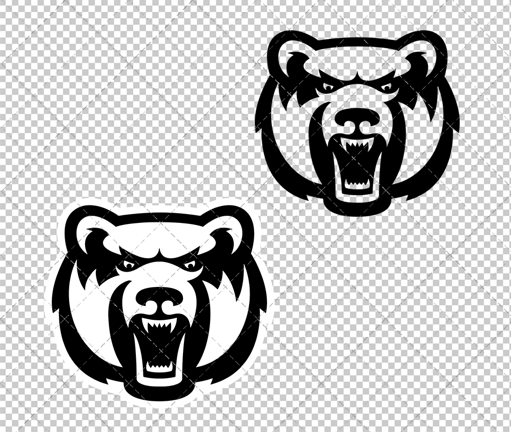 Central Arkansas Bears Alternate 2017 002, Svg, Dxf, Eps, Png - SvgShopArt