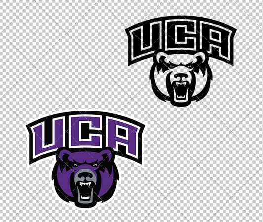 Central Arkansas Bears Alternate 2017 003, Svg, Dxf, Eps, Png - SvgShopArt