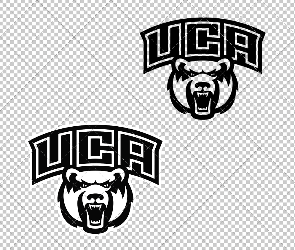 Central Arkansas Bears Alternate 2017 004, Svg, Dxf, Eps, Png - SvgShopArt
