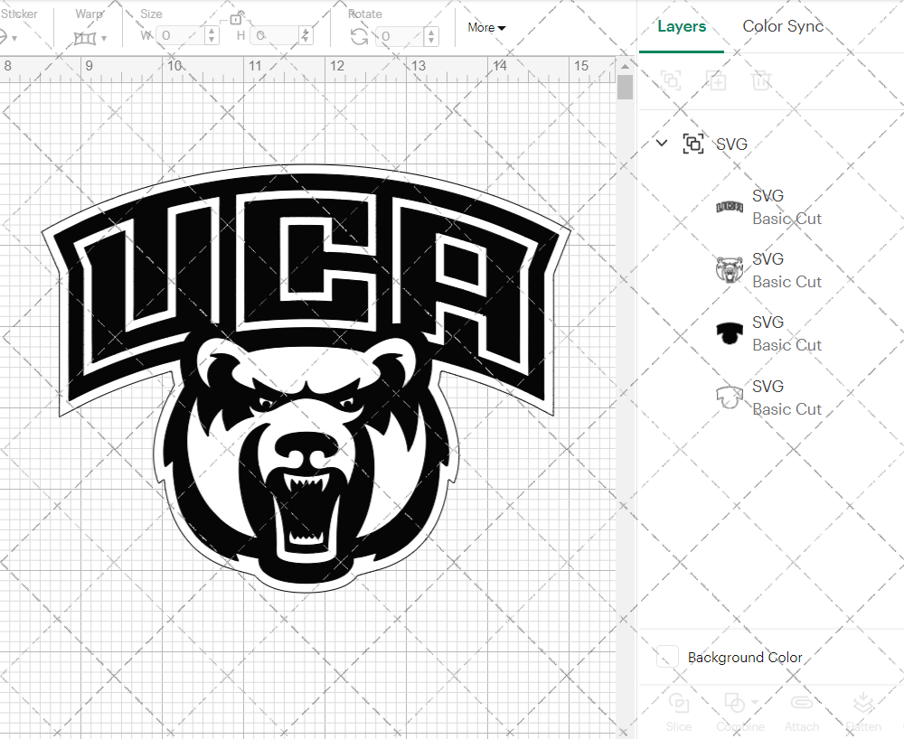 Central Arkansas Bears Alternate 2017 004, Svg, Dxf, Eps, Png - SvgShopArt