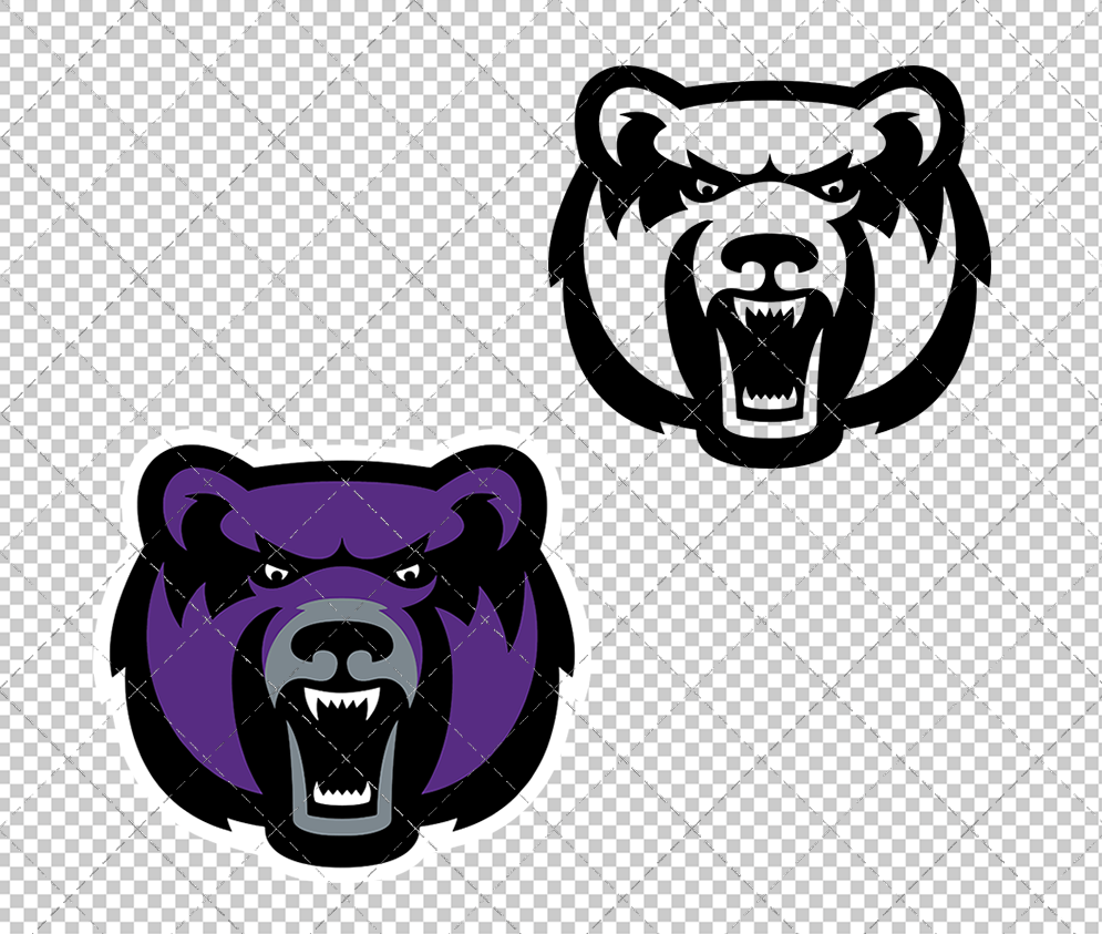 Central Arkansas Bears Alternate 2017, Svg, Dxf, Eps, Png - SvgShopArt