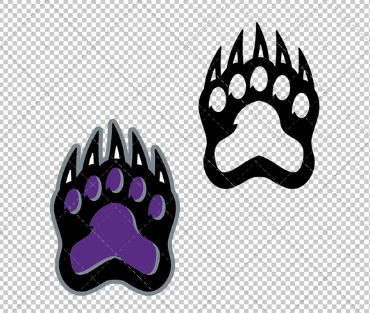 Central Arkansas Bears Secondary 2009 003, Svg, Dxf, Eps, Png - SvgShopArt