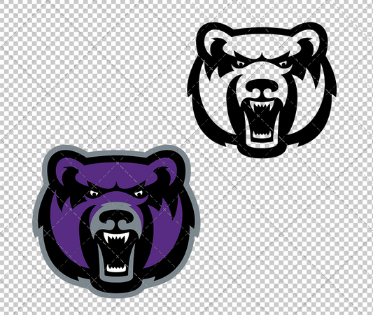 Central Arkansas Bears Secondary 2009 005, Svg, Dxf, Eps, Png - SvgShopArt