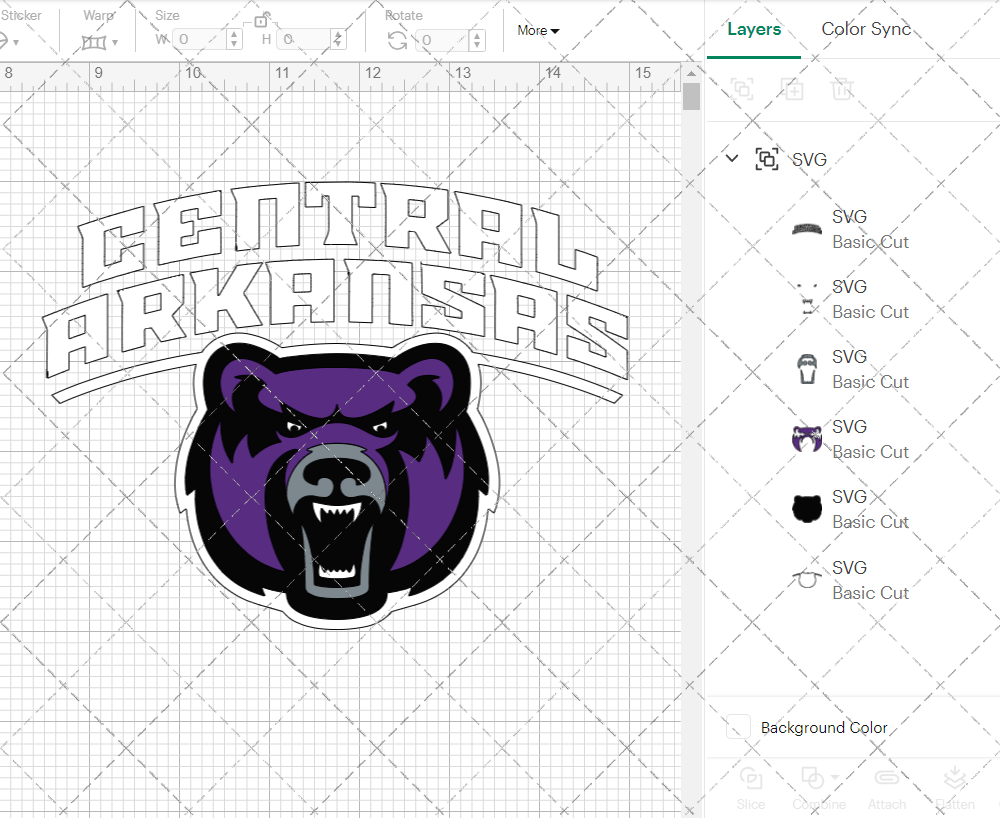 Central Arkansas Bears Secondary 2017, Svg, Dxf, Eps, Png - SvgShopArt
