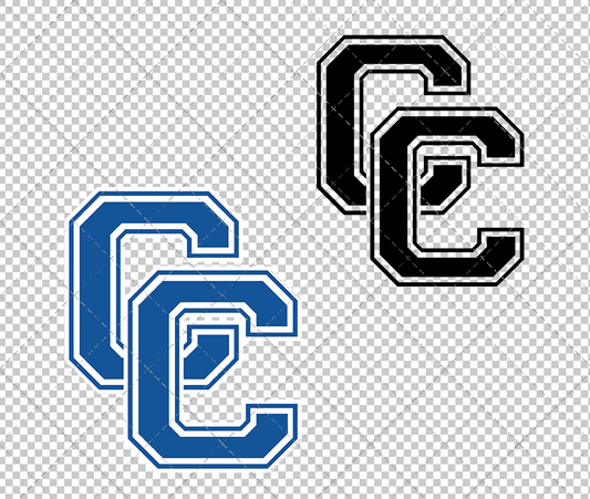 Central Connecticut Blue Devils Secondary 2007, Svg, Dxf, Eps, Png - SvgShopArt