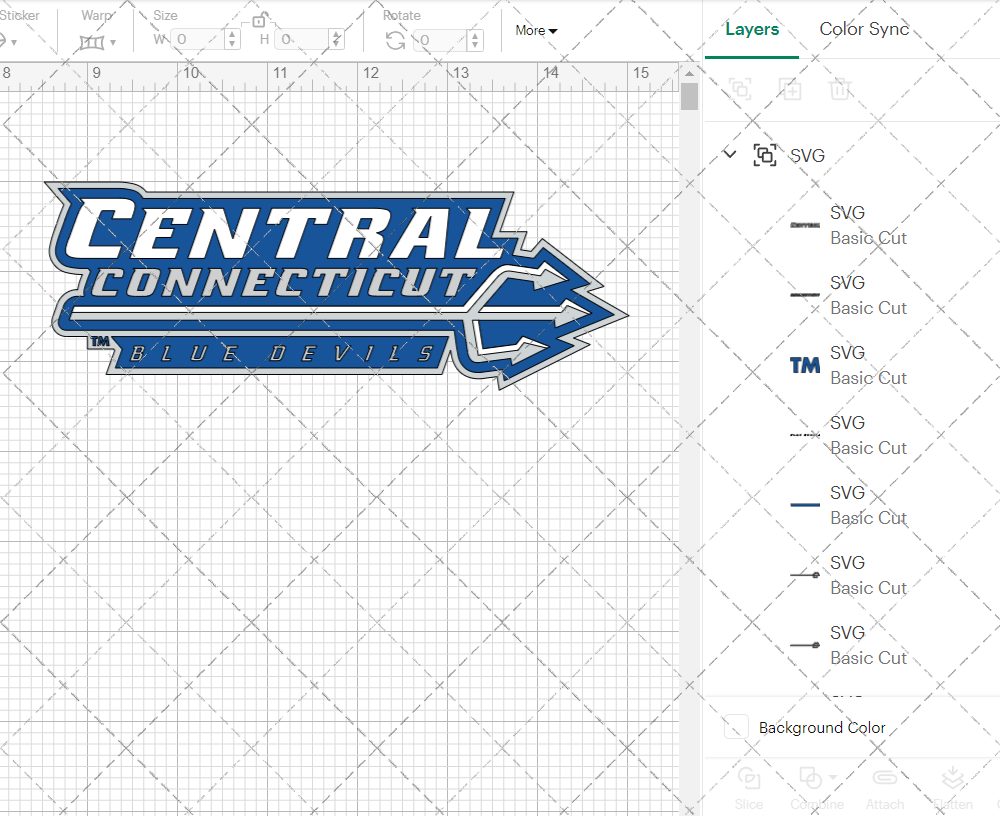 Central Connecticut Blue Devils Secondary 2011 002, Svg, Dxf, Eps, Png - SvgShopArt