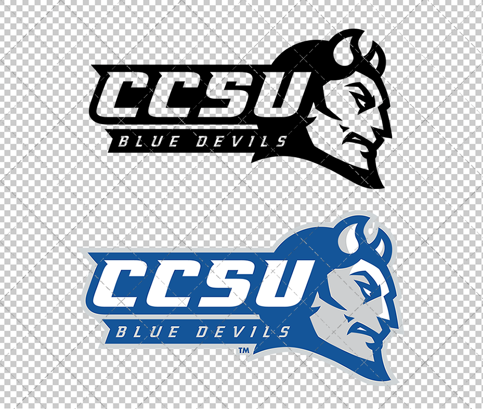 Central Connecticut Blue Devils Secondary 2011 003, Svg, Dxf, Eps, Png - SvgShopArt