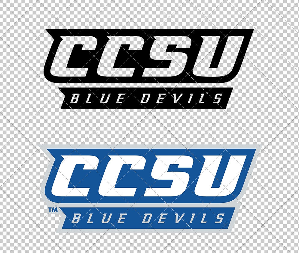 Central Connecticut Blue Devils Secondary 2011 004, Svg, Dxf, Eps, Png - SvgShopArt
