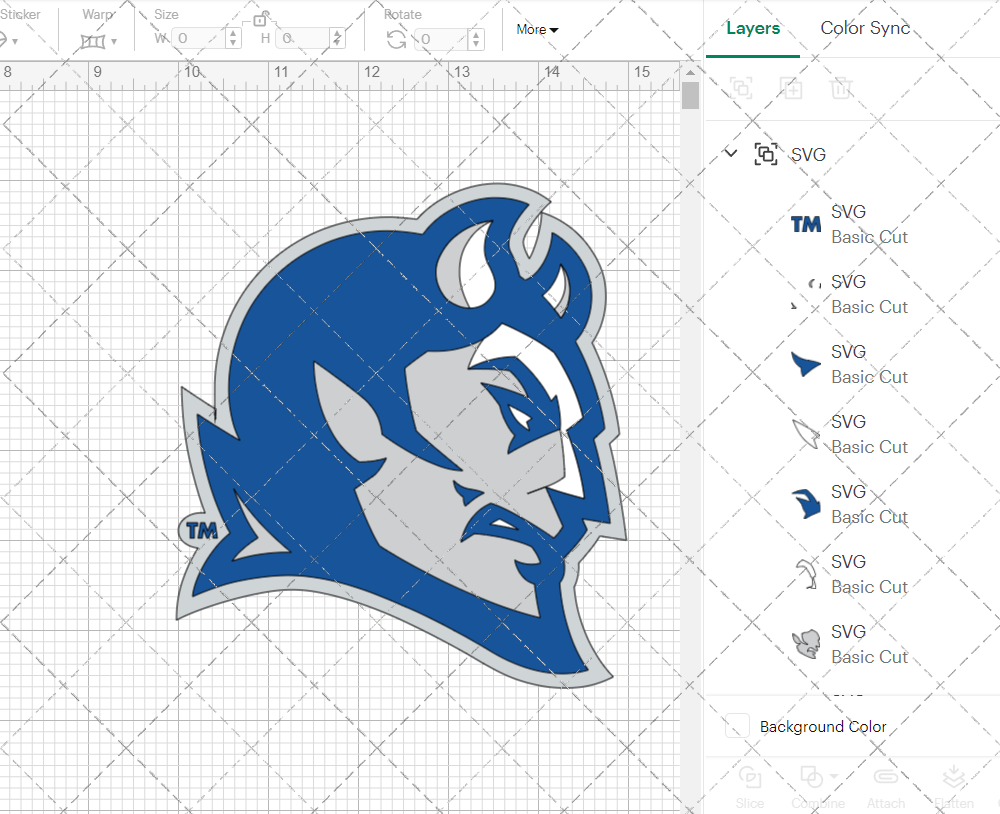 Central Connecticut Blue Devils Secondary 2011 007, Svg, Dxf, Eps, Png - SvgShopArt