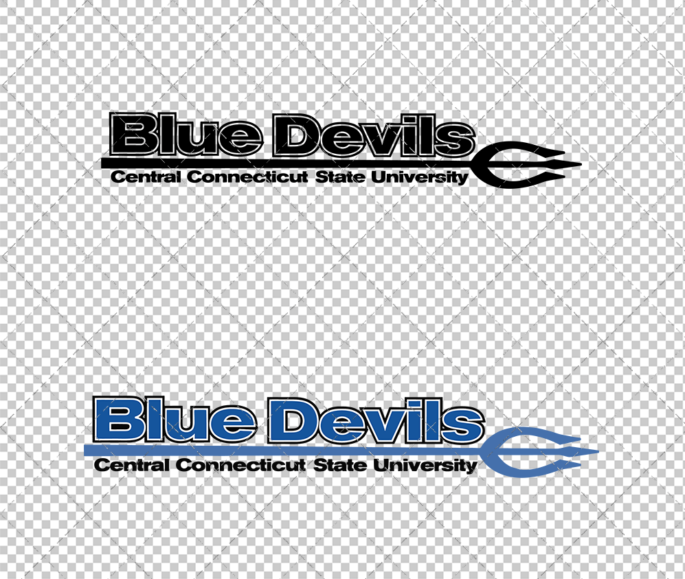 Central Connecticut Blue Devils Wordmark 2000 002, Svg, Dxf, Eps, Png - SvgShopArt