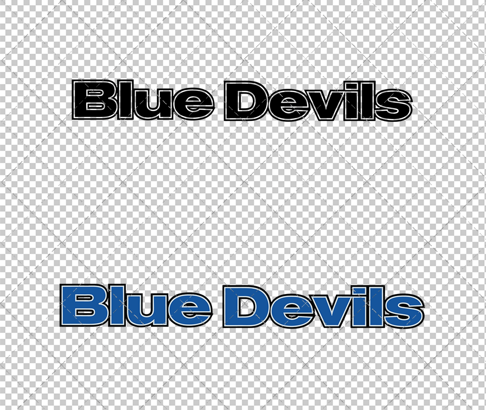 Central Connecticut Blue Devils Wordmark 2000 003, Svg, Dxf, Eps, Png - SvgShopArt