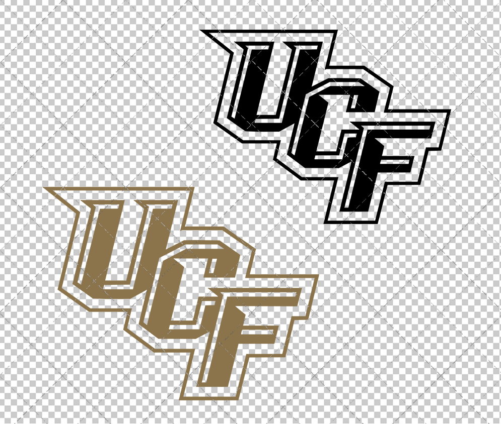 Central Florida Knights Helmet Logo 2016 002, Svg, Dxf, Eps, Png - SvgShopArt