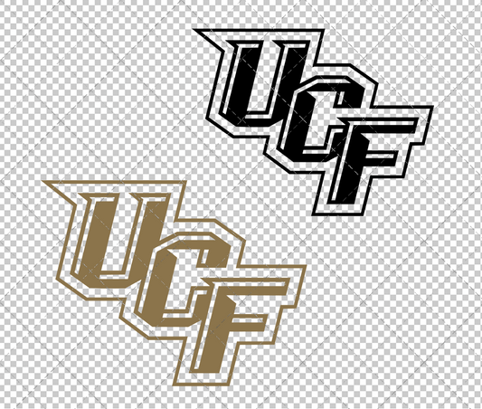 Central Florida Knights Helmet Logo 2016 002, Svg, Dxf, Eps, Png - SvgShopArt