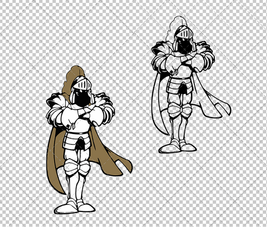 Central Florida Knights Mascot 1994, Svg, Dxf, Eps, Png - SvgShopArt