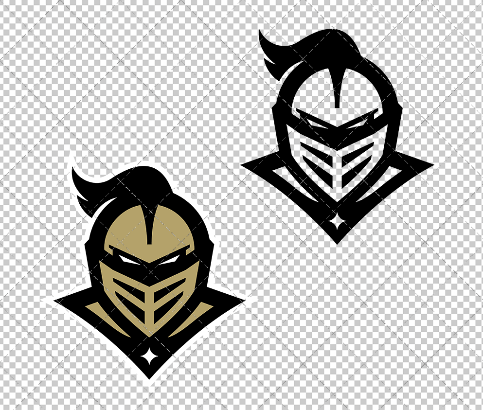 Central Florida Knights Secondary 2021 002, Svg, Dxf, Eps, Png - SvgShopArt