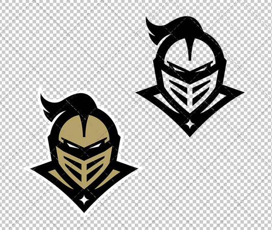 Central Florida Knights Secondary 2021 002, Svg, Dxf, Eps, Png - SvgShopArt