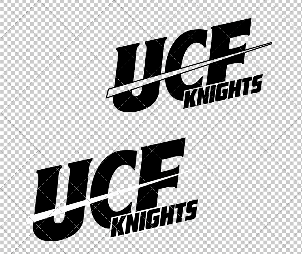 Central Florida Knights Wordmark 1993, Svg, Dxf, Eps, Png - SvgShopArt