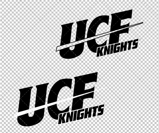 Central Florida Knights Wordmark 1993, Svg, Dxf, Eps, Png - SvgShopArt
