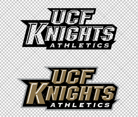 Central Florida Knights Wordmark 2007 002, Svg, Dxf, Eps, Png - SvgShopArt