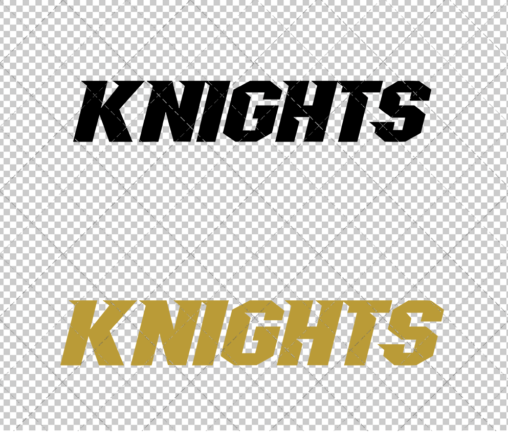 Central Florida Knights Wordmark 2017, Svg, Dxf, Eps, Png - SvgShopArt