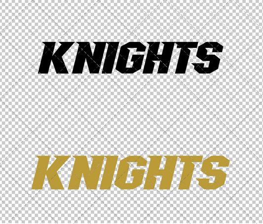 Central Florida Knights Wordmark 2017, Svg, Dxf, Eps, Png - SvgShopArt