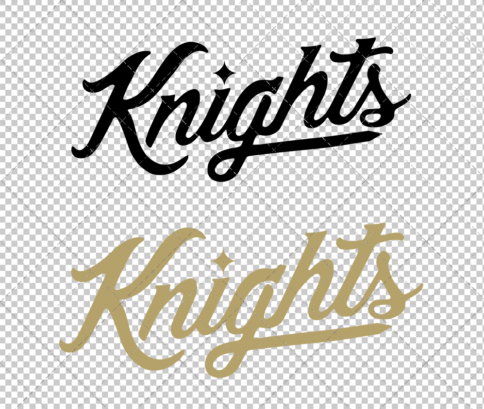 Central Florida Knights Wordmark 2021, Svg, Dxf, Eps, Png - SvgShopArt