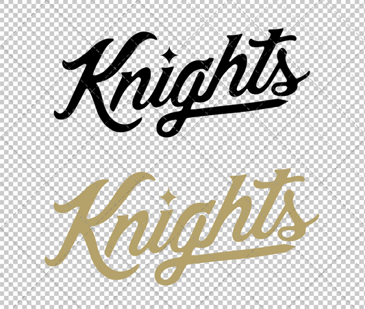 Central Florida Knights Wordmark 2021, Svg, Dxf, Eps, Png - SvgShopArt