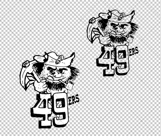 Charlotte 49ers 1968, Svg, Dxf, Eps, Png - SvgShopArt