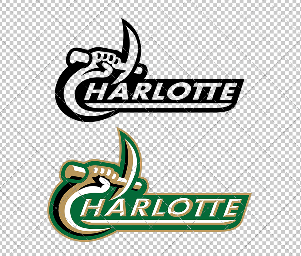 Charlotte 49ers 2000, Svg, Dxf, Eps, Png - SvgShopArt