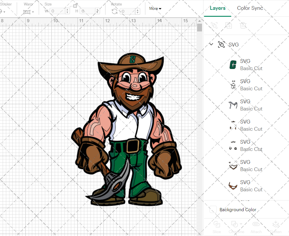 Charlotte 49ers Mascot 2020 006, Svg, Dxf, Eps, Png - SvgShopArt