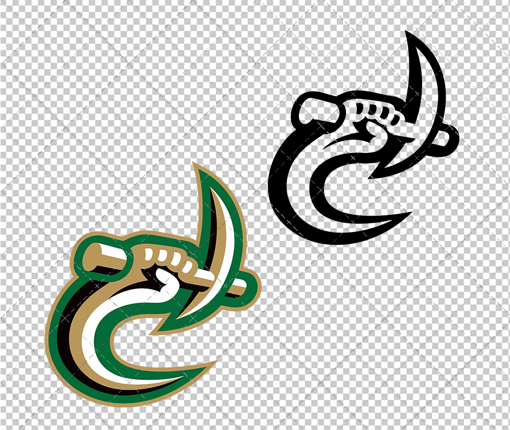 Charlotte 49ers Secondary 2000 002, Svg, Dxf, Eps, Png - SvgShopArt