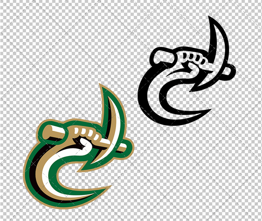 Charlotte 49ers Secondary 2000 002, Svg, Dxf, Eps, Png - SvgShopArt