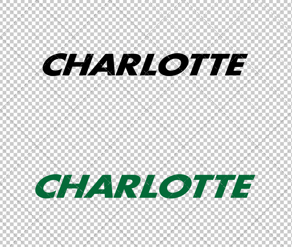 Charlotte 49ers Wordmark 2006 002, Svg, Dxf, Eps, Png - SvgShopArt
